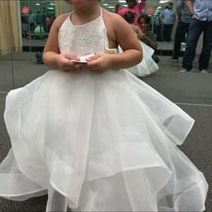 Flower girl dress 2t